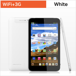 edenTAB WiFi +3G White@JAN4562374131149