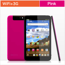 edenTAB WiFi +3G Pink@JAN4562374131163