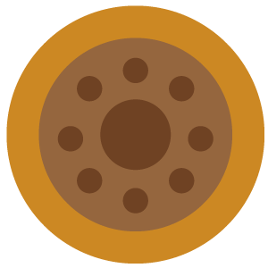 銅鏡　かすがの新名物 奴国のクッキー ナコクッキー